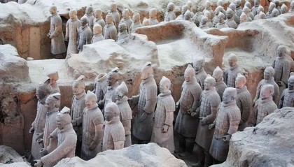 项羽入侵咸阳后,曾派人盗挖秦始皇陵,结果如何?