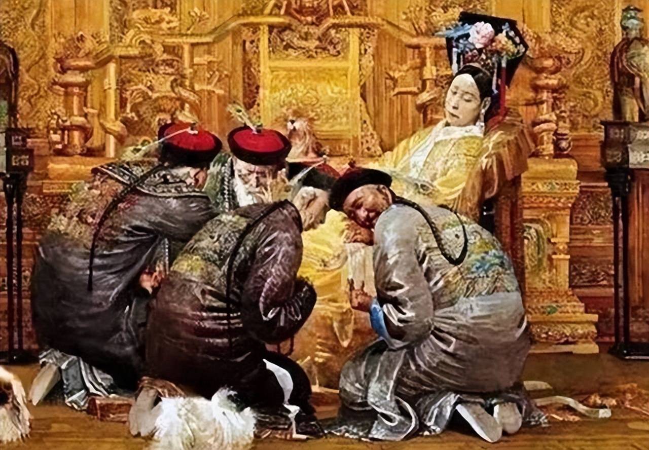 慈禧的最后一天，早上处理光绪后事，晚上嘴就含上了夜明珠